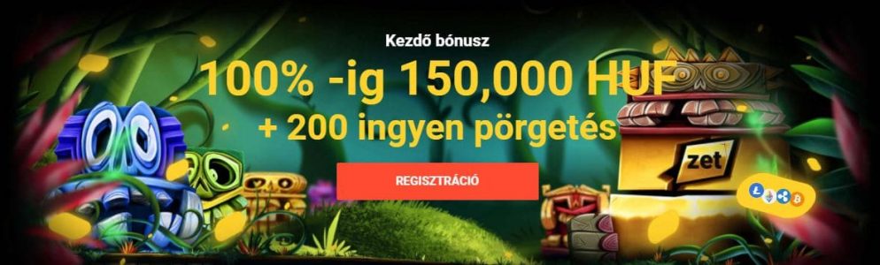 Zet Casino ismertet az üdvözlbónuszról - promóciós kódod ZETMAX